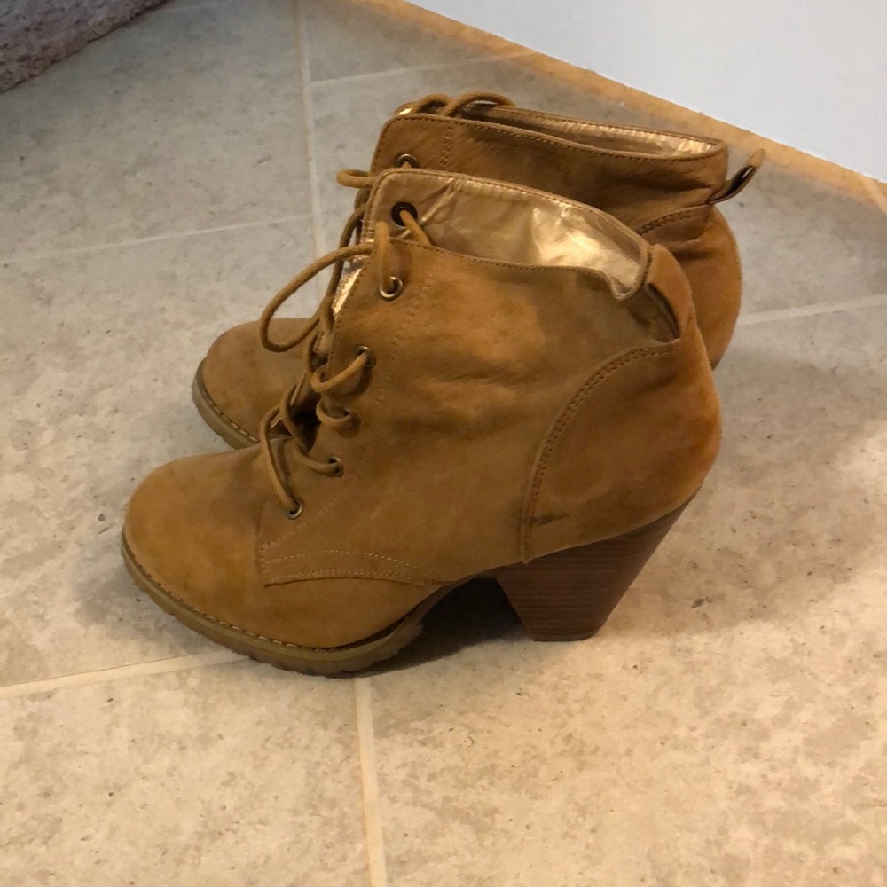 Forever 21 bootie heels